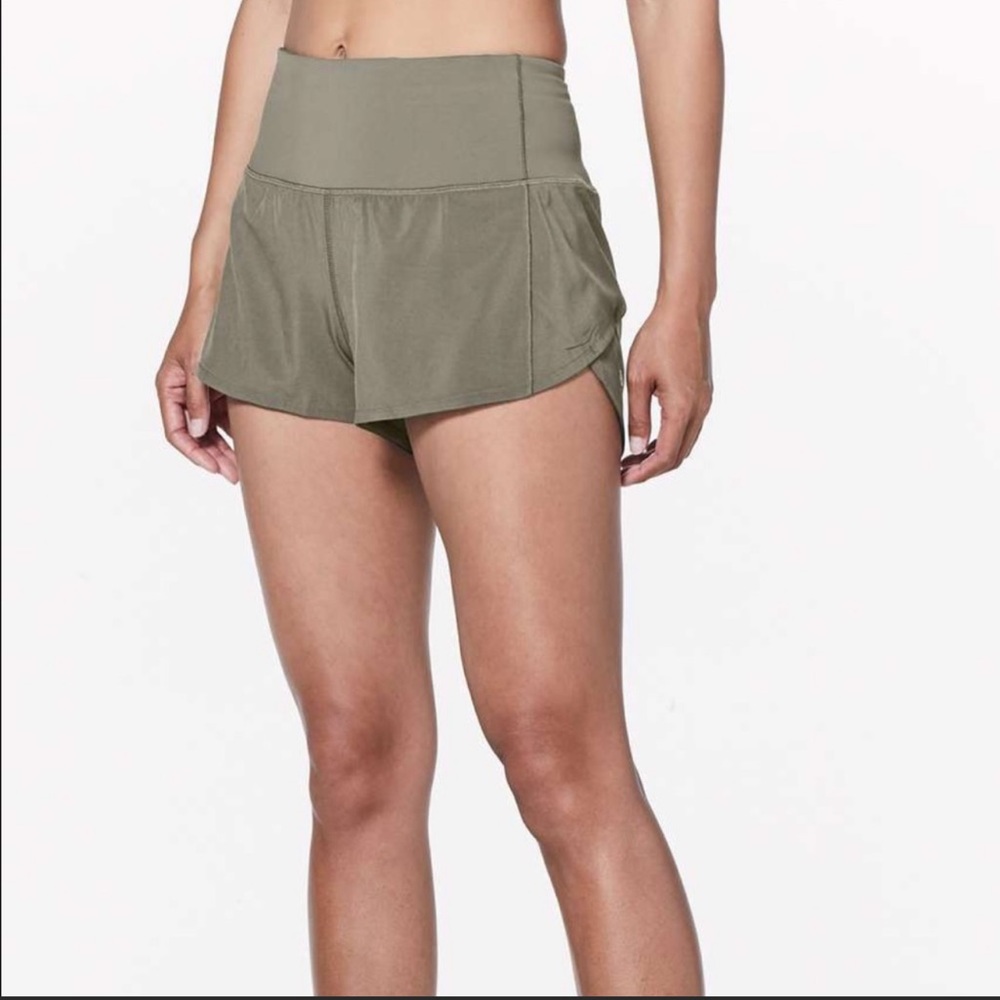 Lululemon high waisted shorts